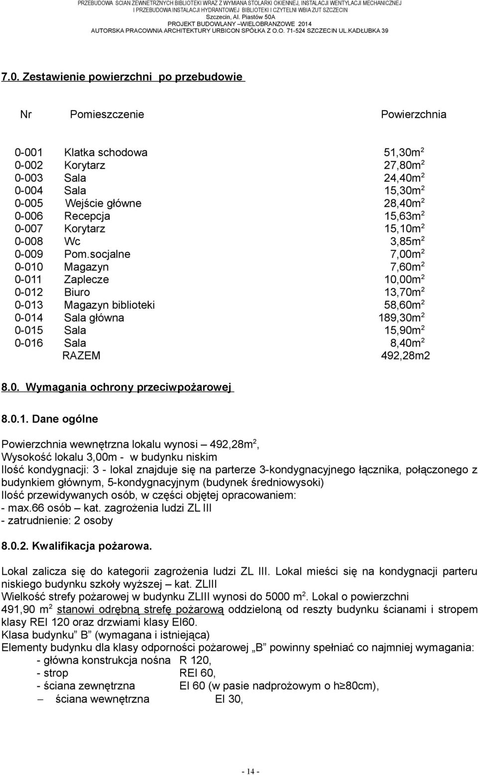 PROJEKT BUDOWLANY WIELOBRANZOWE 201