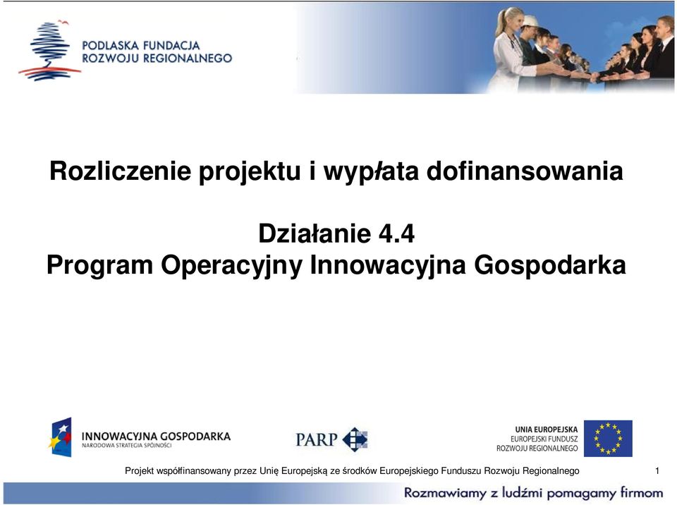 4 Program Operacyjny Innowacyjna Gospodarka