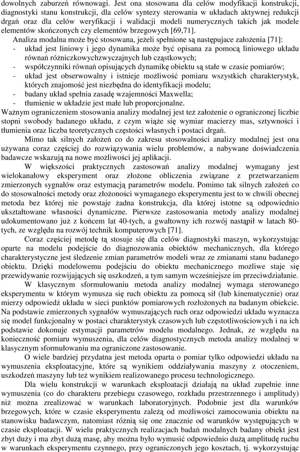 takic jak modele elementów skoczonyc czy elementów bzegowyc [69,7].