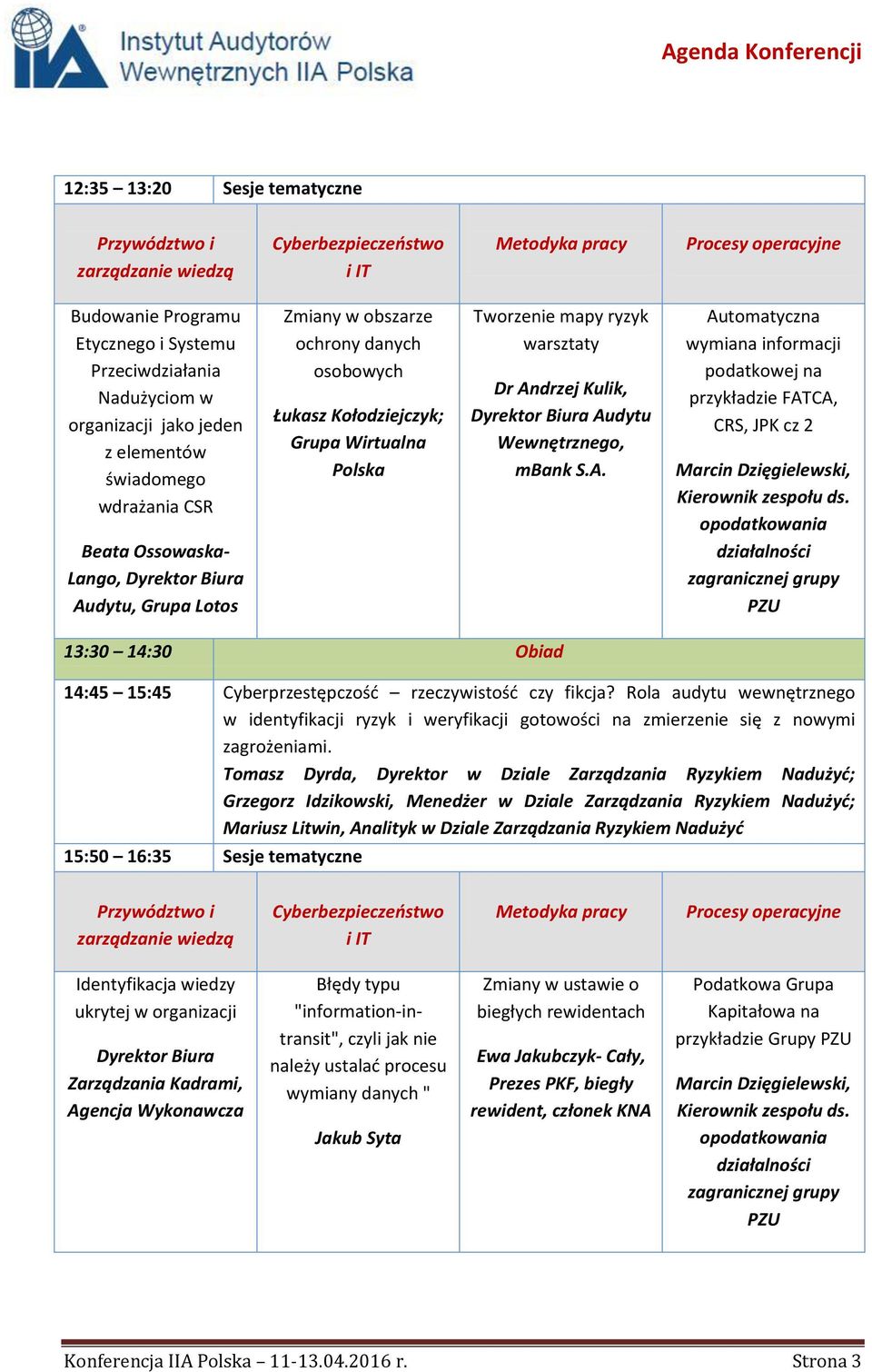 Rola audytu wewnętrznego w identyfikacji ryzyk i weryfikacji gotowości na zmierzenie się z nowymi zagrożeniami.