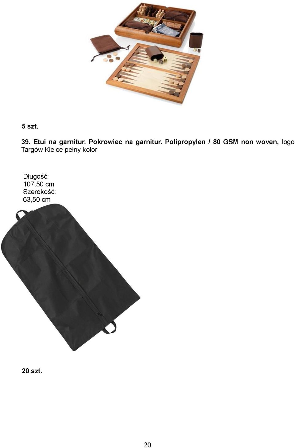 Polipropylen / 80 GSM non woven, logo
