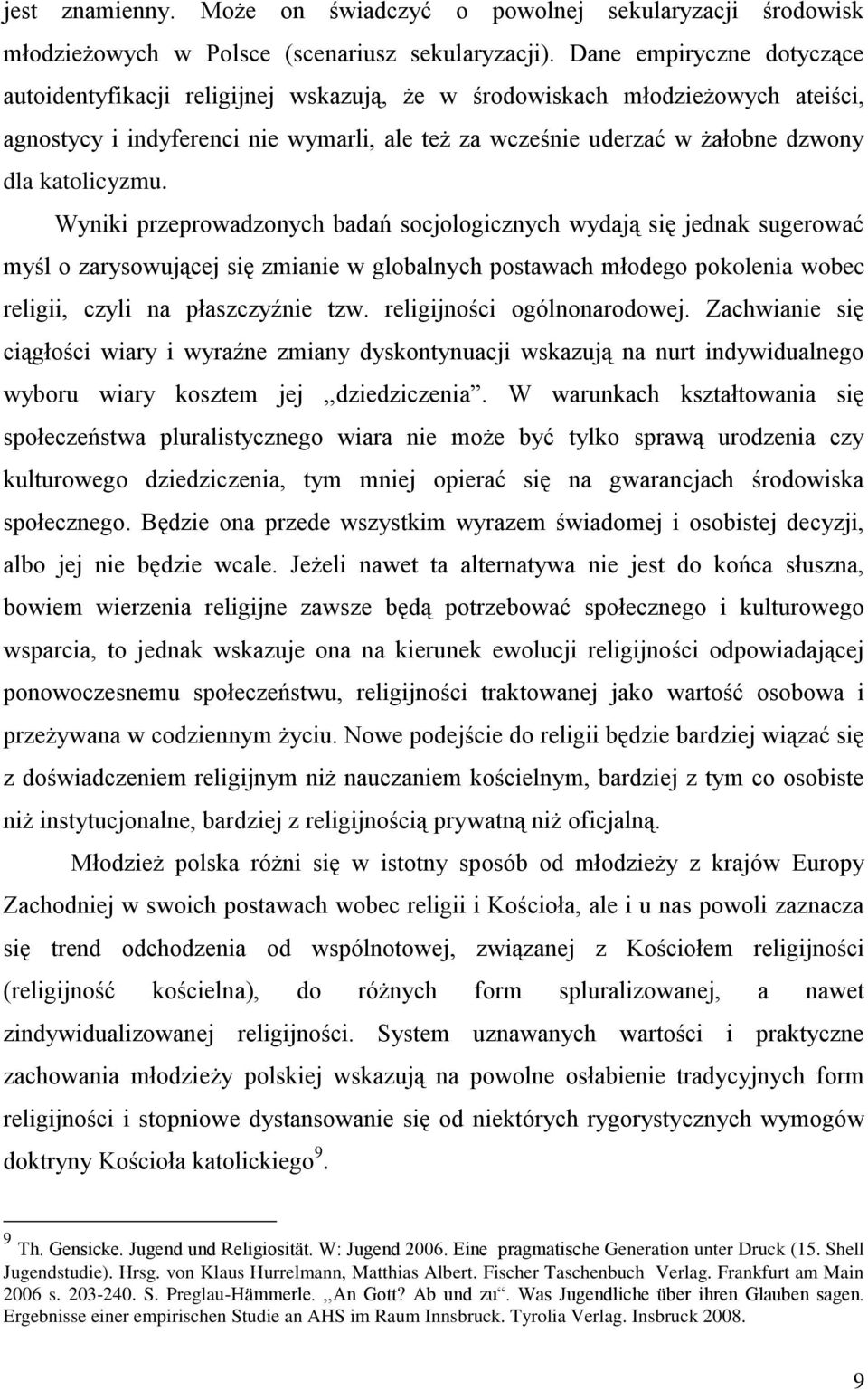 katolicyzmu.
