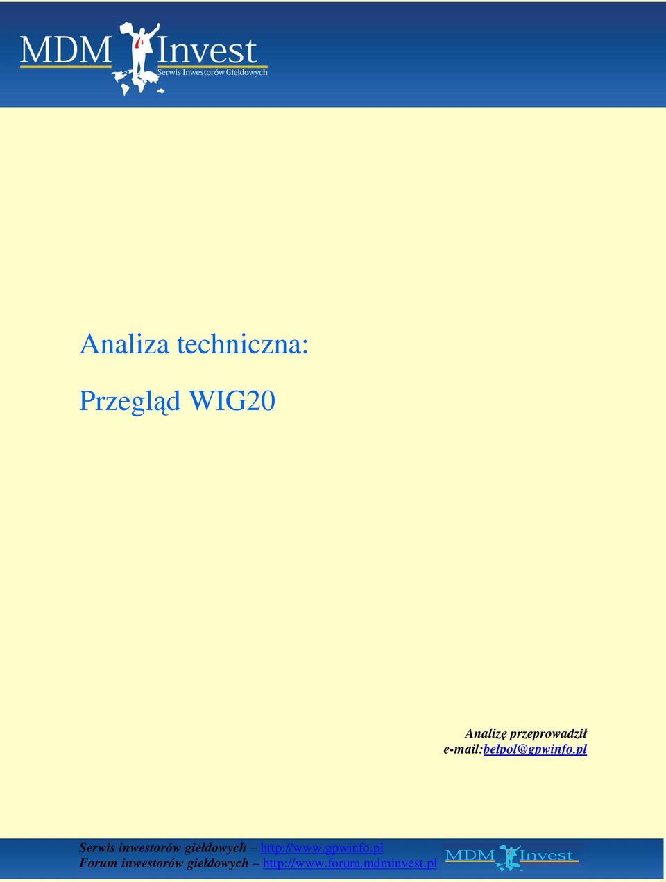 Analizę