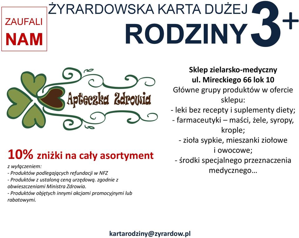 Sklep zielarsko-medyczny ul.