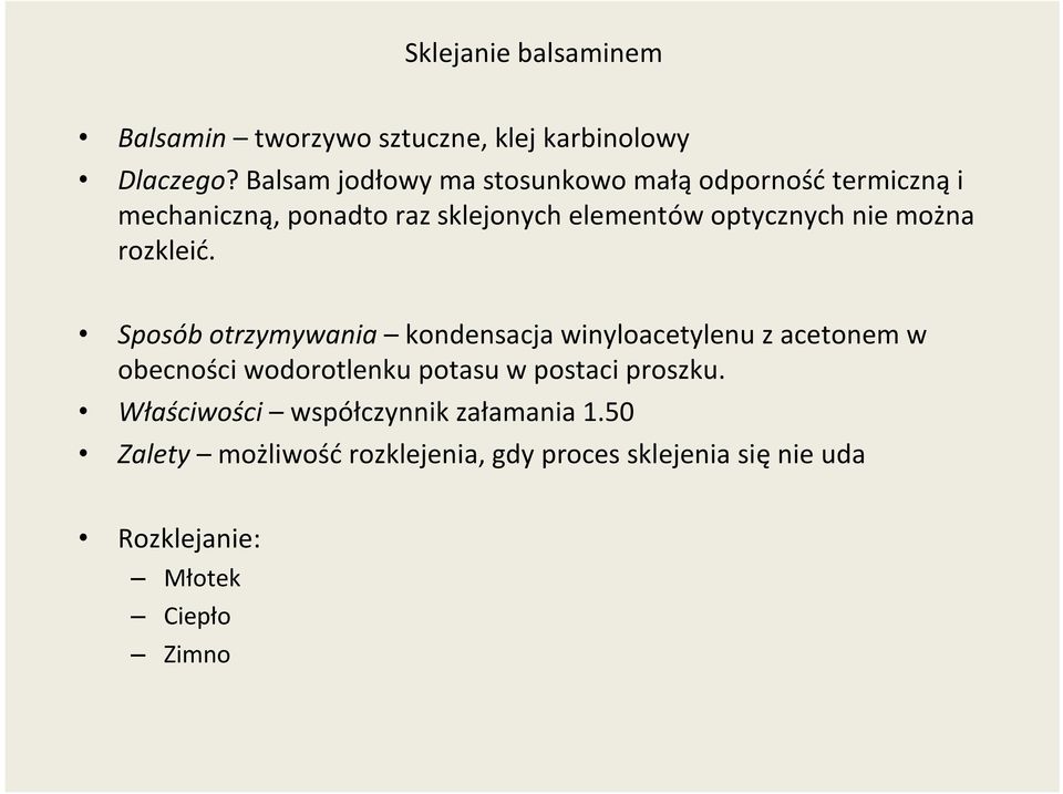 nie można rozkleić.