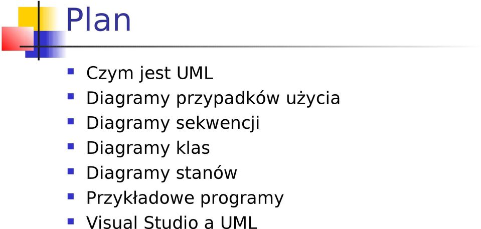 sekwencji Diagramy klas Diagramy