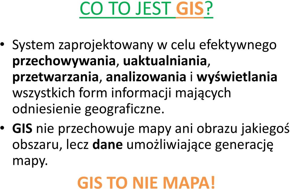 przetwarzania, analizowania i wyświetlania wszystkich form informacji