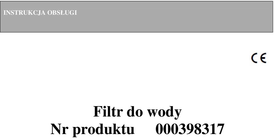 do wody Nr