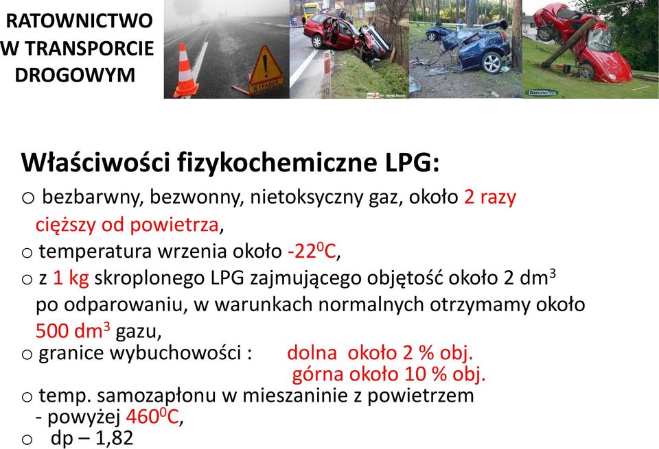 3 po odparowaniu, w warunkach normalnych otrzymamy około 500 dm 3 gazu, o granice wybuchowości : dolna