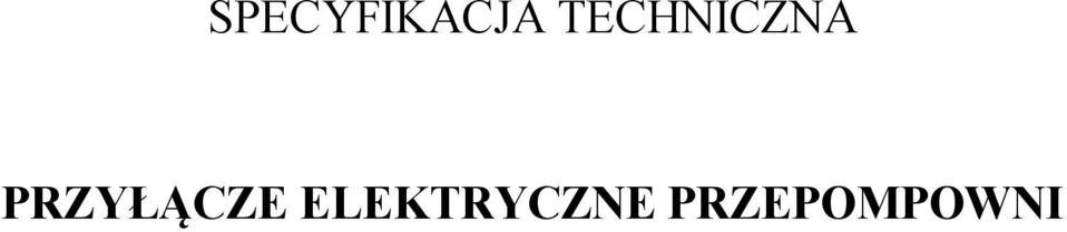 PRZYŁĄCZE