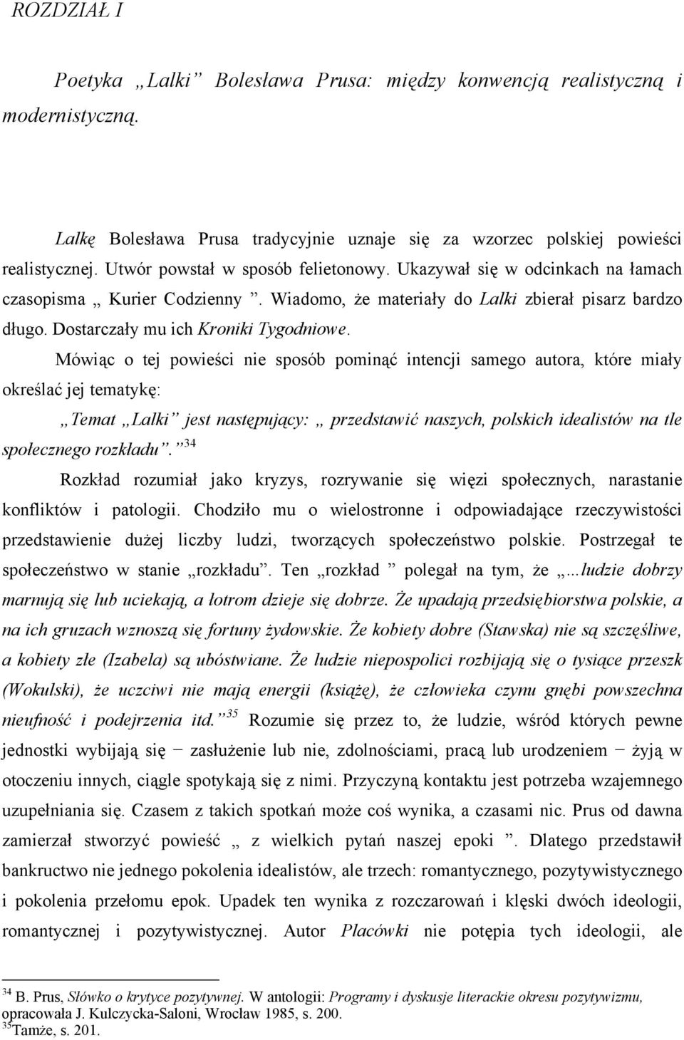 Lalka B. Prusa w kontekście literatury młodopolskiej - PDF Free Download
