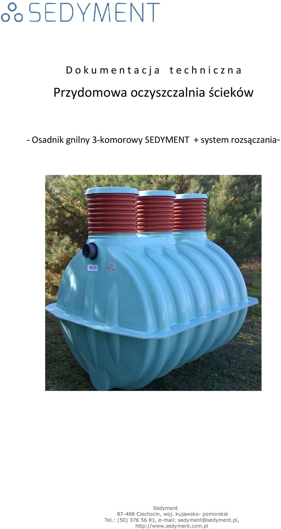 oczyszczalnia ścieków - Osadnik