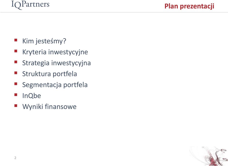 inwestycyjna Struktura portfela