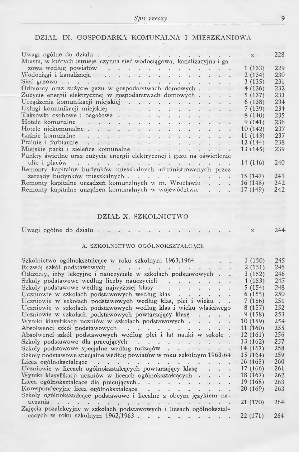 .. 4 (136) 232 Zużycie energii elektrycznej w gospodarstwach domowych... 5 (137) 233 Urządzenia komunikacji miejskiej... 6 (138) 234 Usługi komunikacji miejskiej.