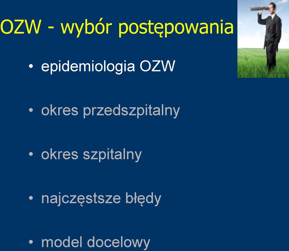 przedszpitalny okres