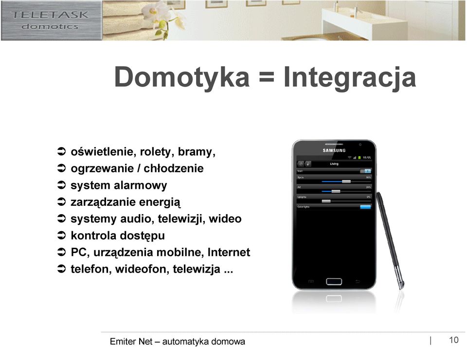 energią systemy audio, telewizji, wideo kontrola dostępu