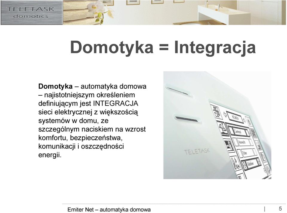 elektrycznej z większością systemów w domu, ze szczególnym