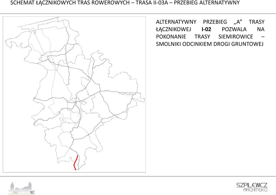 PRZEBIEG A TRASY ŁĄCZNIKOWEJ I-02 POZWALA NA