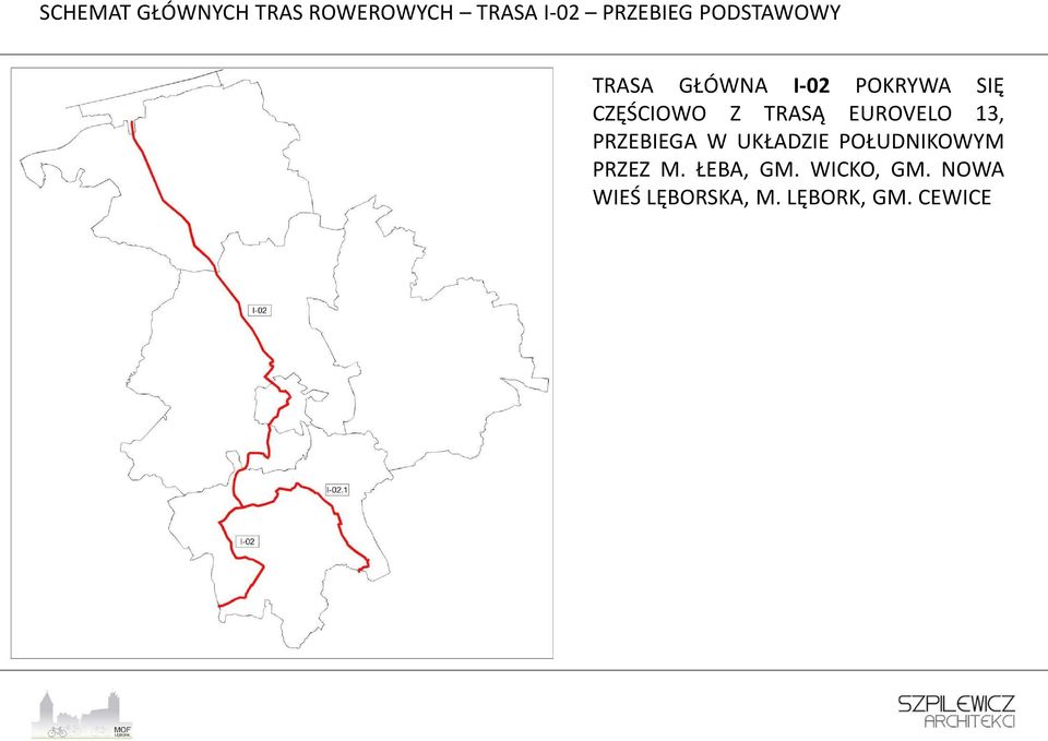 TRASĄ EUROVELO 13, PRZEBIEGA W UKŁADZIE POŁUDNIKOWYM