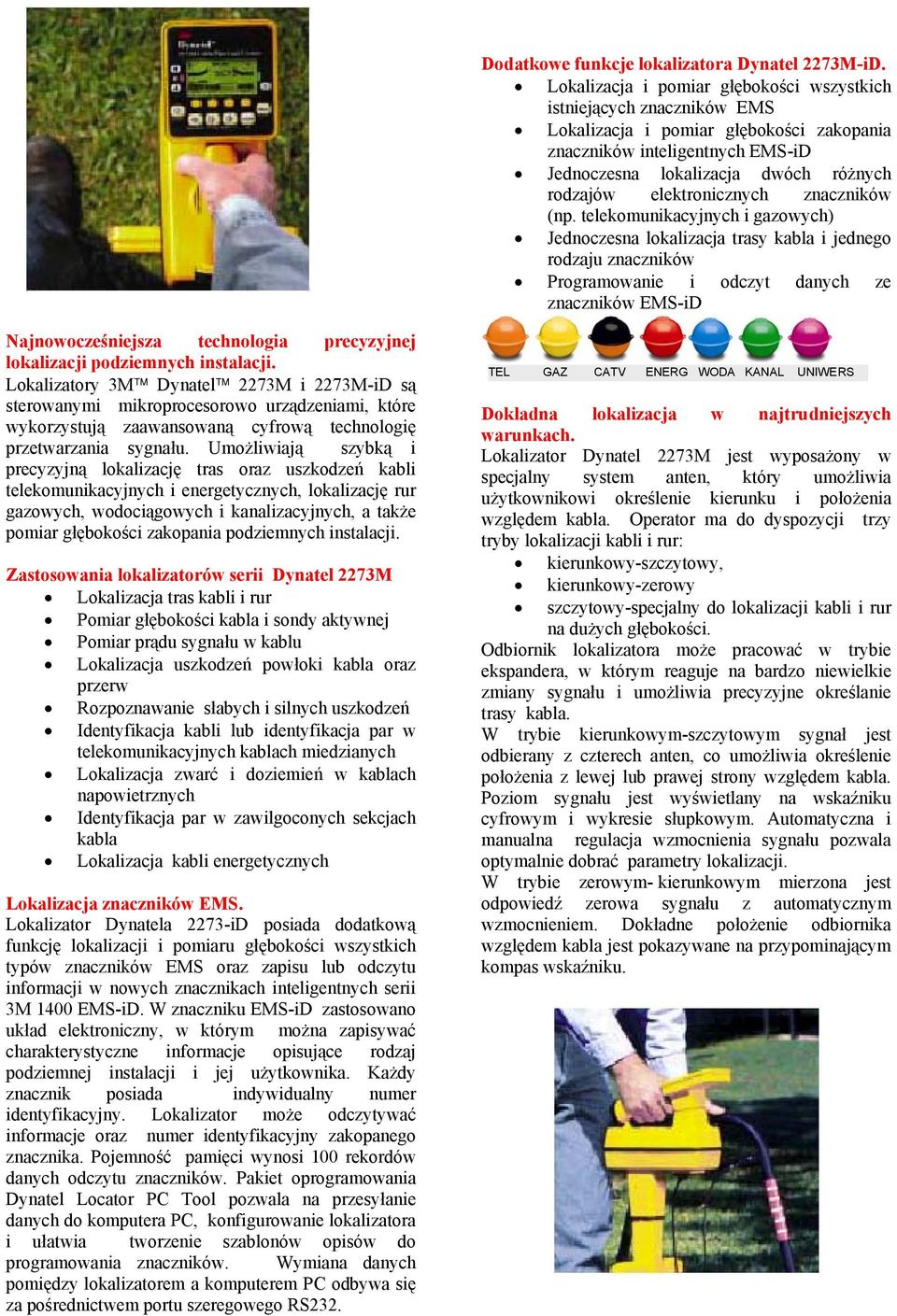 elektronicznych znaczników (np.