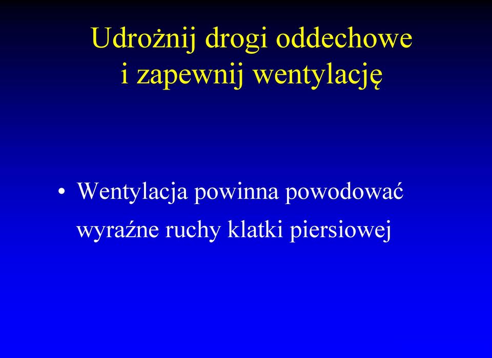 Wentylacja powinna