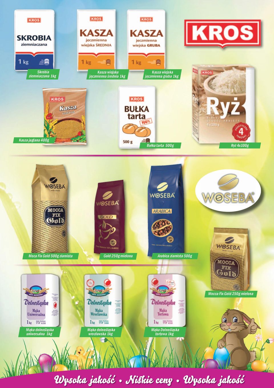 Gold 250g mielona Ryż 4x100g Arabica ziarnista 500g Mocca Fix Gold 250g mielona