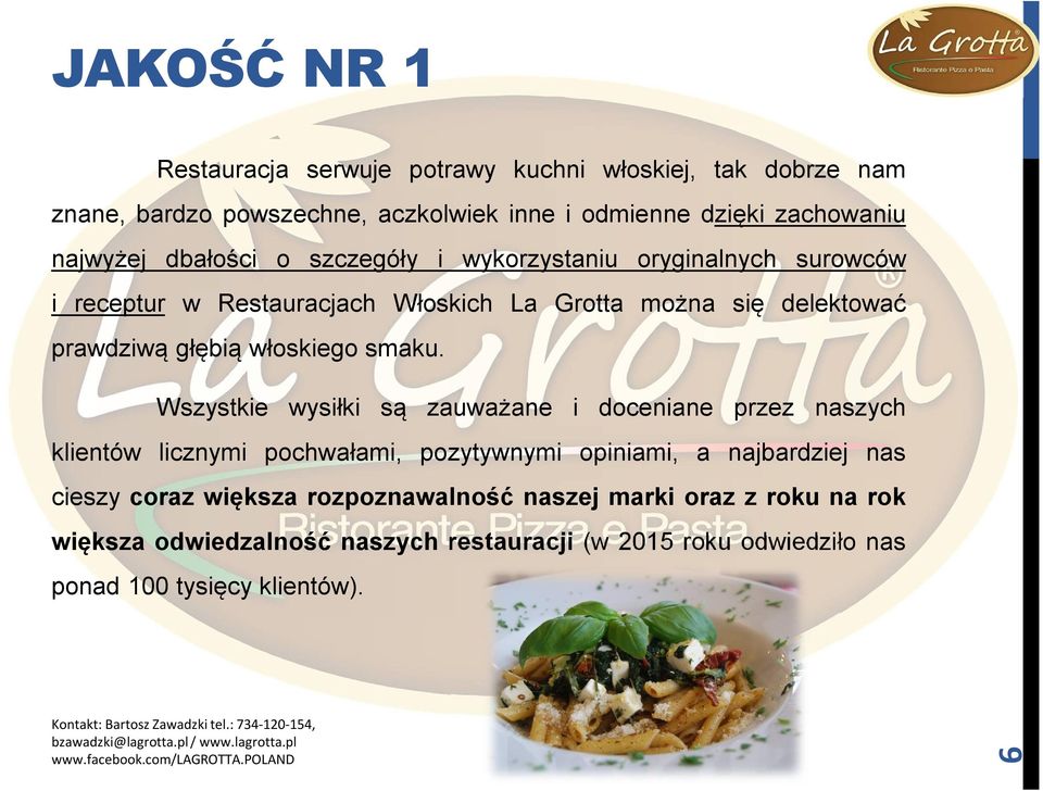 włoskiego smaku.