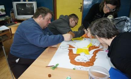 3.4. USPRAWNIENIE PSYCHICZNE realizowane jest przede wszystkim w ramach pracowni pedagogiczno edukacyjnej, umiejętności społecznych oraz pracy psychologa, rewalidanta i pracownika socjalnego.