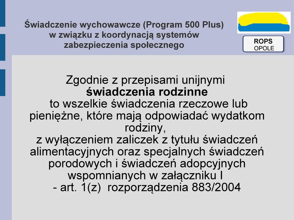 zaliczek z tytułu świadczeń alimentacyjnych oraz specjalnych świadczeń
