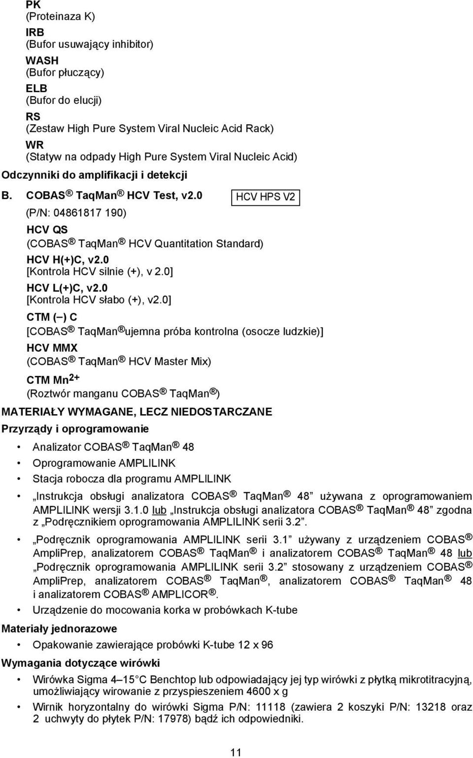 0] HCV L(+)C, v2.0 [Kontrola HCV słabo (+), v2.