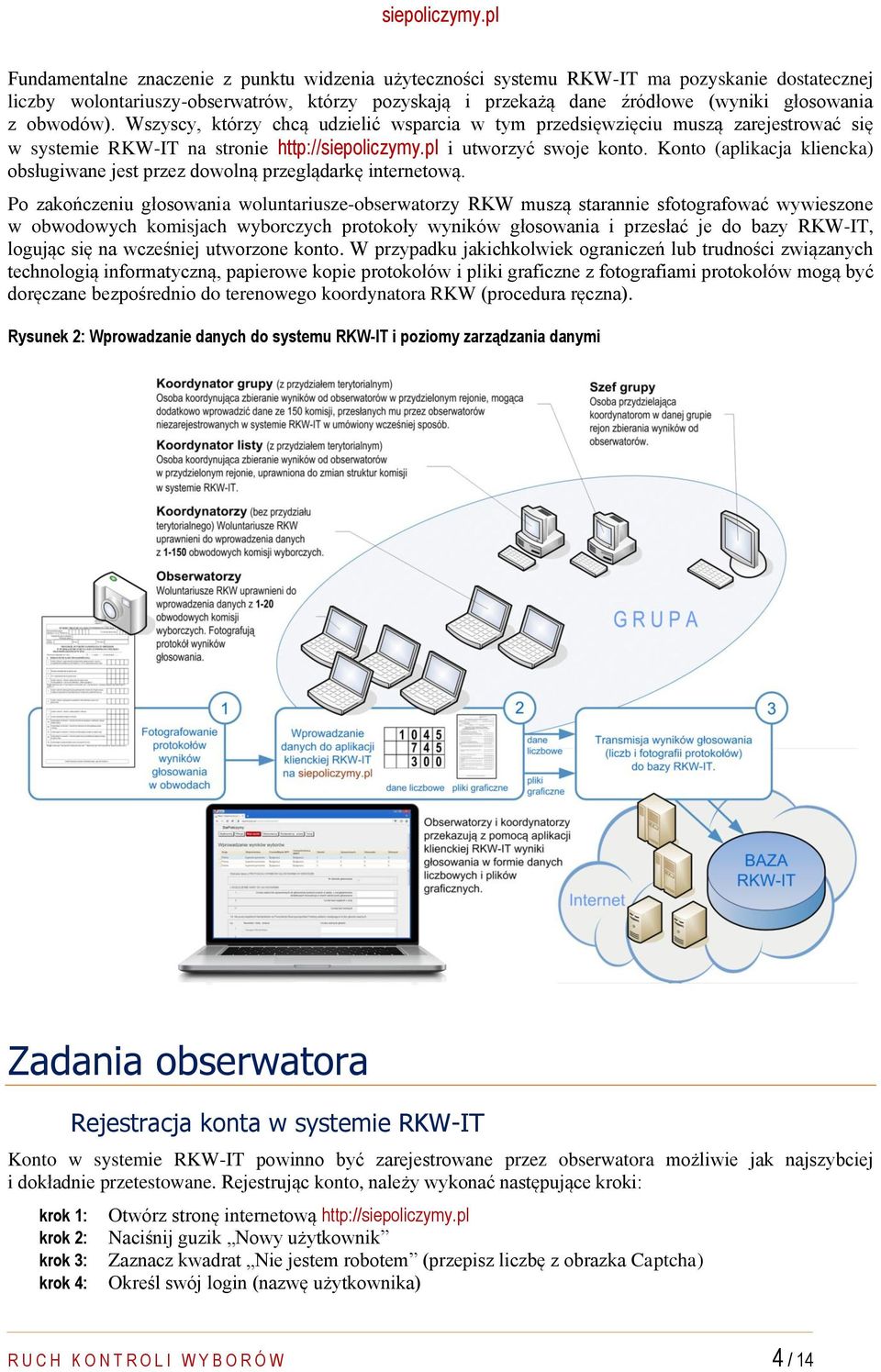 Konto (aplikacja kliencka) obsługiwane jest przez dowolną przeglądarkę internetową.
