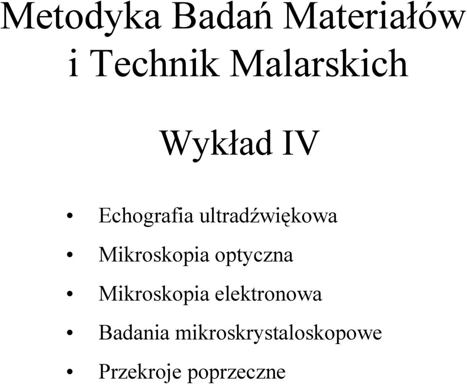 ultradźwiękowa Mikroskopia optyczna