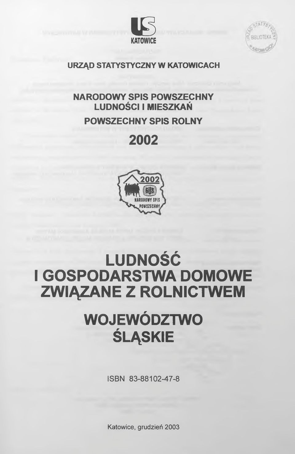 ' w NARODOWY SPIS VX^POWSZECHHY, LUDNOŚĆ I GOSPODARSTWA DOMOWE ZWIĄZANE Z