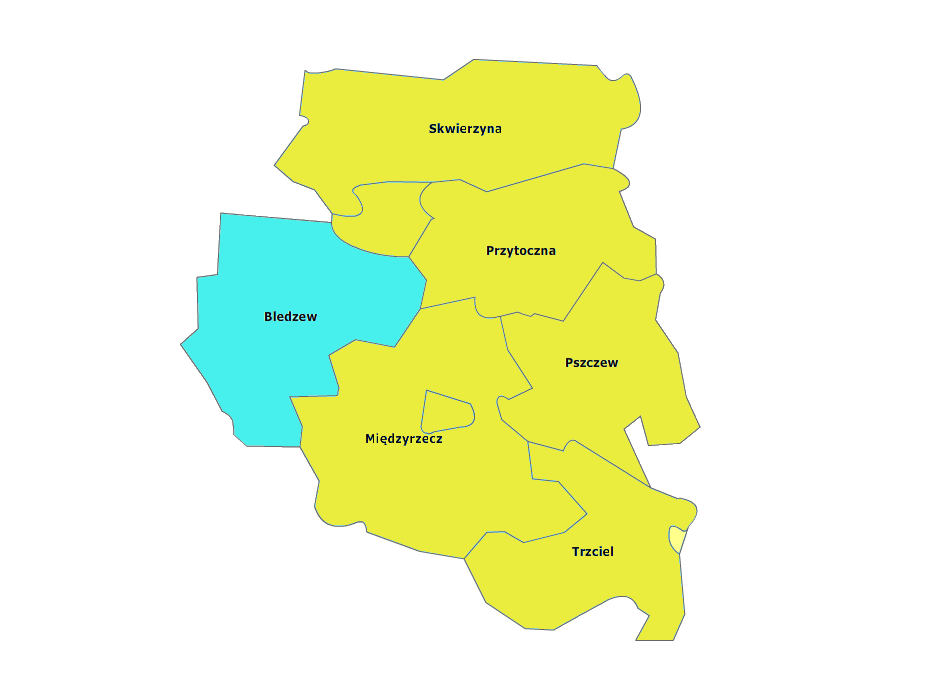 2. Charakterystyka gminy 2.1. Położenie Gmina Bledzew jest gminą wiejską położoną we środkowowschodniej części województwa lubuskiego.