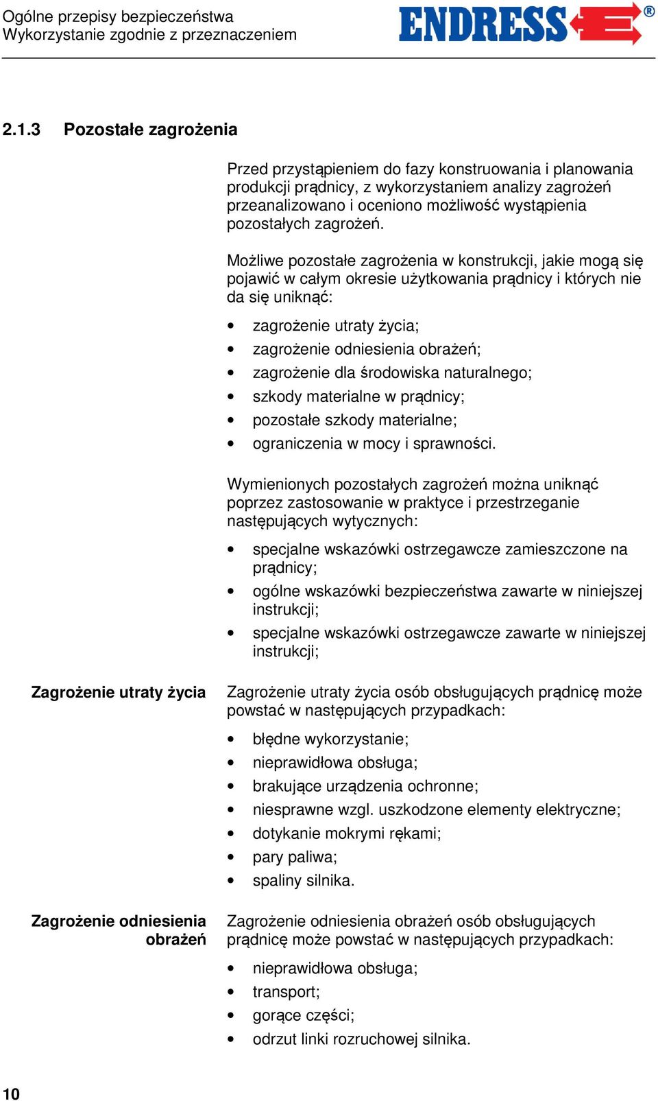 zagrożeń.