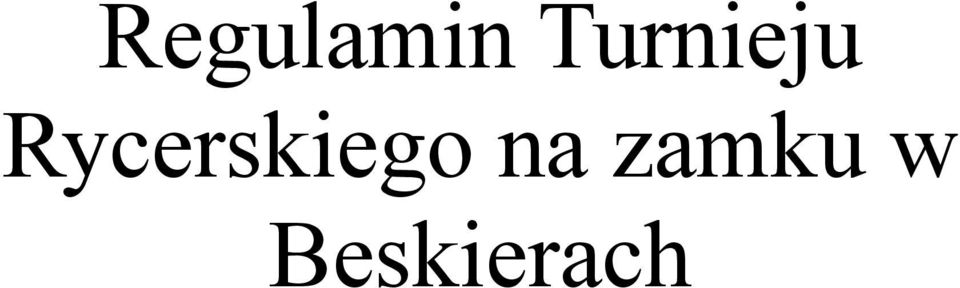 Rycerskiego