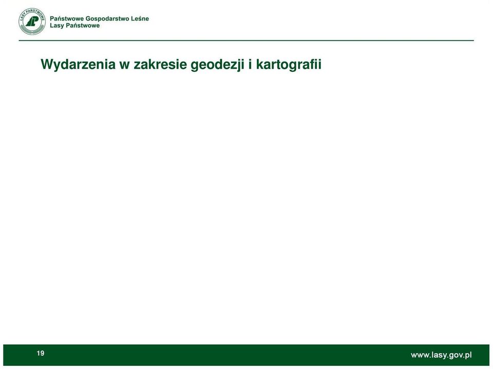 Pozyskanie danych wysokościowych w technologii lotniczego skaningu laserowego dla zlewni rzek o łącznej docelowej powierzchni około 191.000 km2.