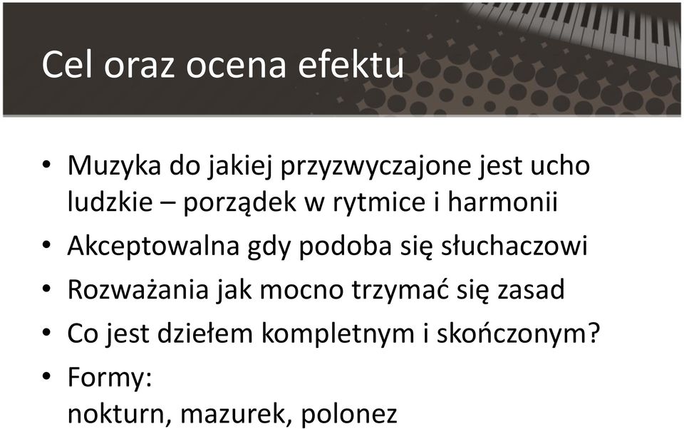 się słuchaczowi Rozważania jak mocno trzymać się zasad Co jest