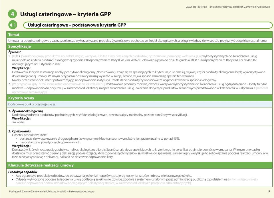 [X]% z [określonej grupy produktów, np. nabiał, mięso, warzywa, lub też z listy określonych produktów, np.