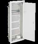 ROZDZIELNICE MULTIMEDIALNE MSF 30 30 MSF RP 1/14 MULTIMEDIALNA STAL MSF-U-14M Biały RAL 9016 1 1,9 2011-00 NORMA: IEC/EN 622, IEC/EN 60670-24 Zawiera zestaw do uniwersalnego montażu w ścianie m.in.