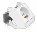 56 26 62 MSF Adapter do gniazd teleinf 1-mod 22,5x45 mm do gniazd typ keystone MULTIMEDIA MSF Adapter Biały RAL 9016 1 0,0 2000-38 45 Adapter jednomodułowy prosty 22,5x45mm dla 1xRJ45 lub 1xRJ 12 22