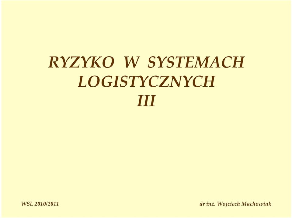 WSL 2010/2011 dr