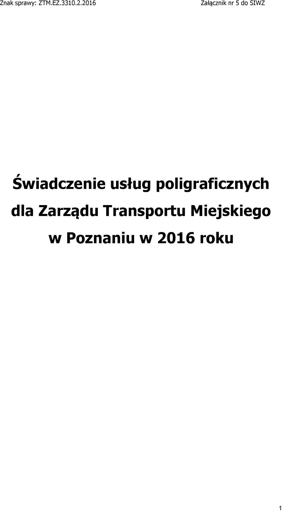Zarządu Transportu