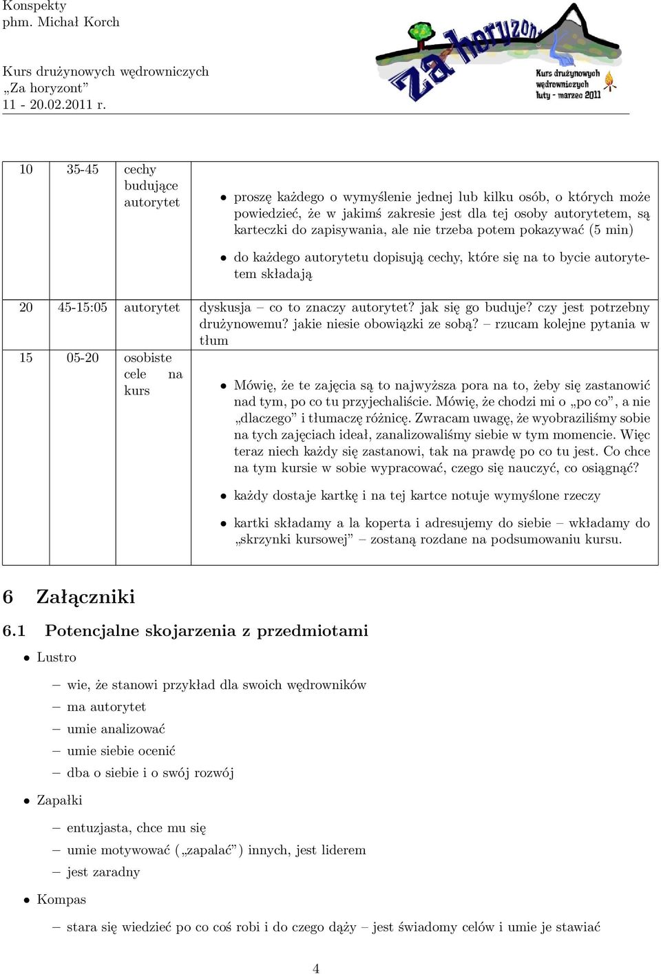 czy jest potrzebny drużynowemu? jakie niesie obowiązki ze sobą?