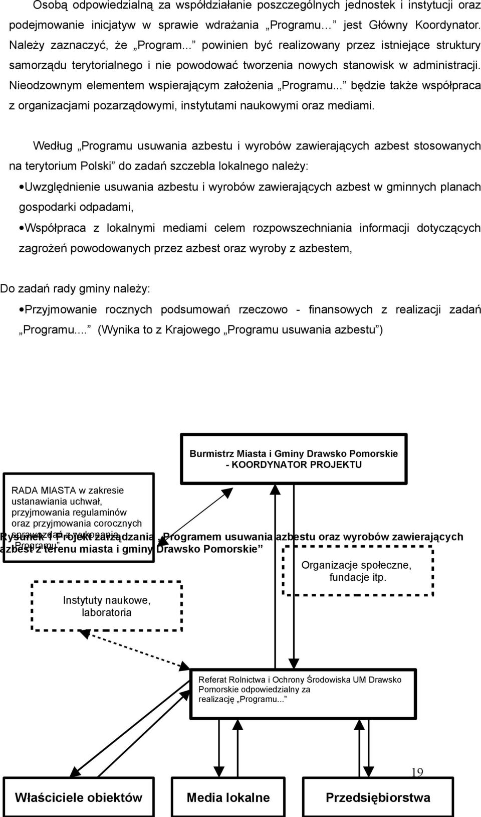 .. będzie także współpraca z organizacjami pozarządowymi, instytutami naukowymi oraz mediami.