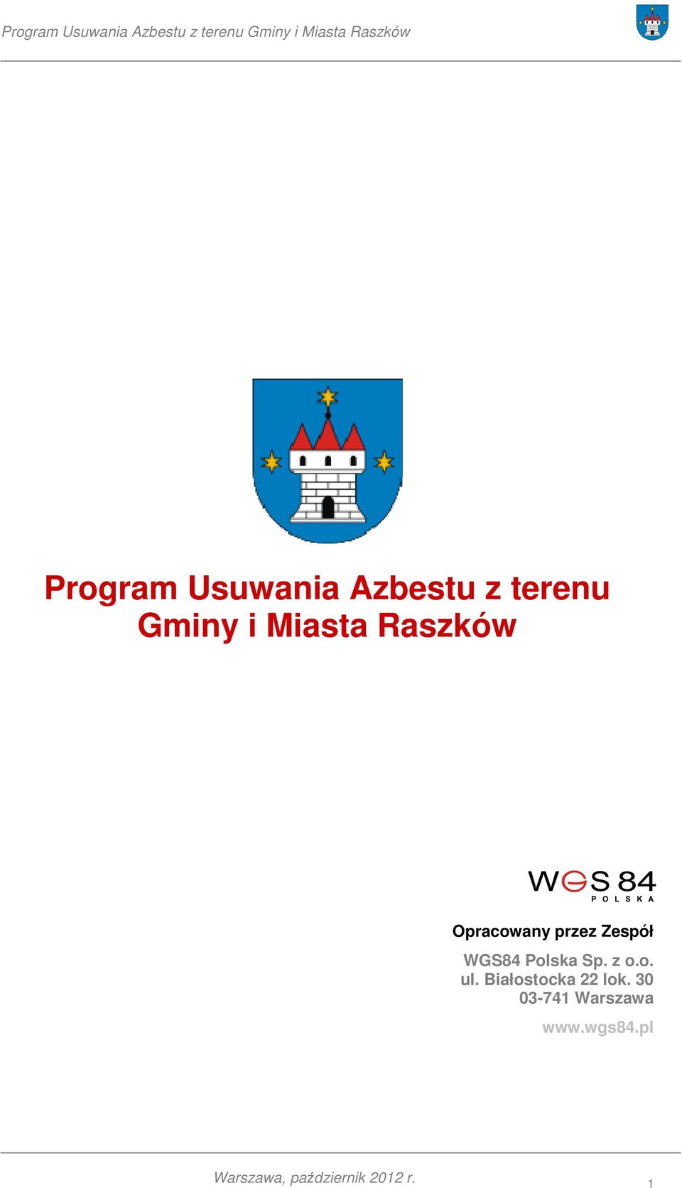 Polska Sp. z o.o. ul. Białostocka 22 lok.