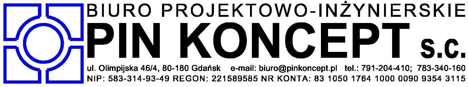 TEMAT: ROZBUDOWA DROGI KRAJOWEJ NR 22 ODCINEK STAROGARD GDAŃSKI GNISZEWO NR DZIAŁKI: INWESTOR: FAZA: PROJEKTANT: SPRAWDZAJĄCY: DATA: ROZBUDOWA SKRZYŻOWANIA W MSC.