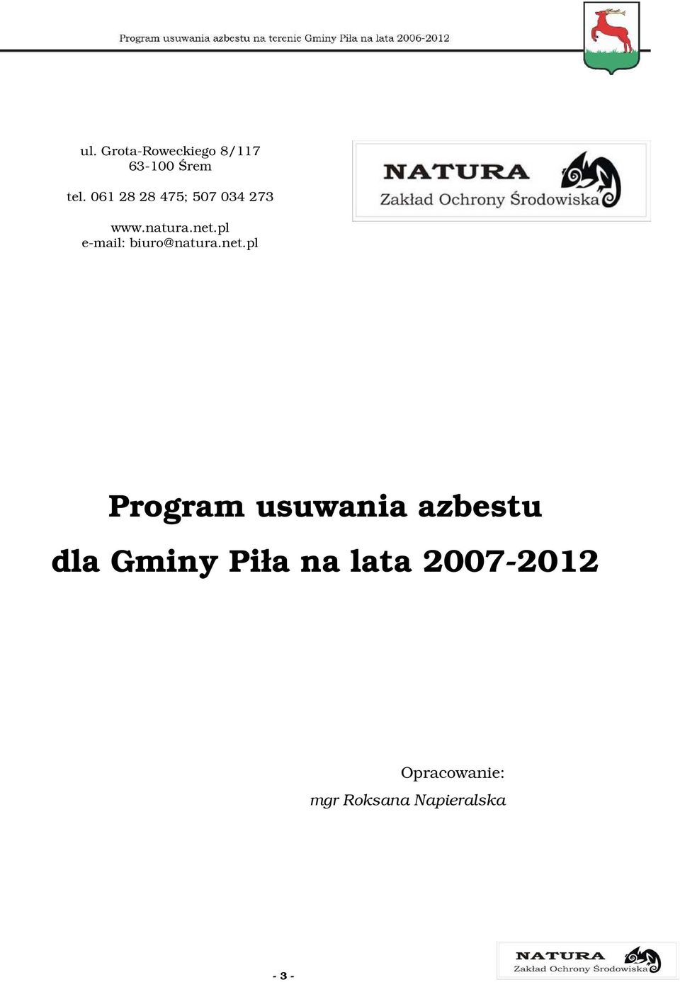 pl e-mail: biuro@natura.net.