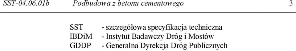 IBDiM GDDP - szczegółowa specyfikacja