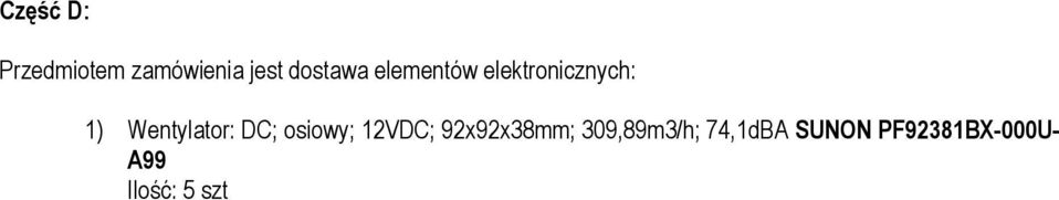 309,89m3/h; 74,1dBA SUNON